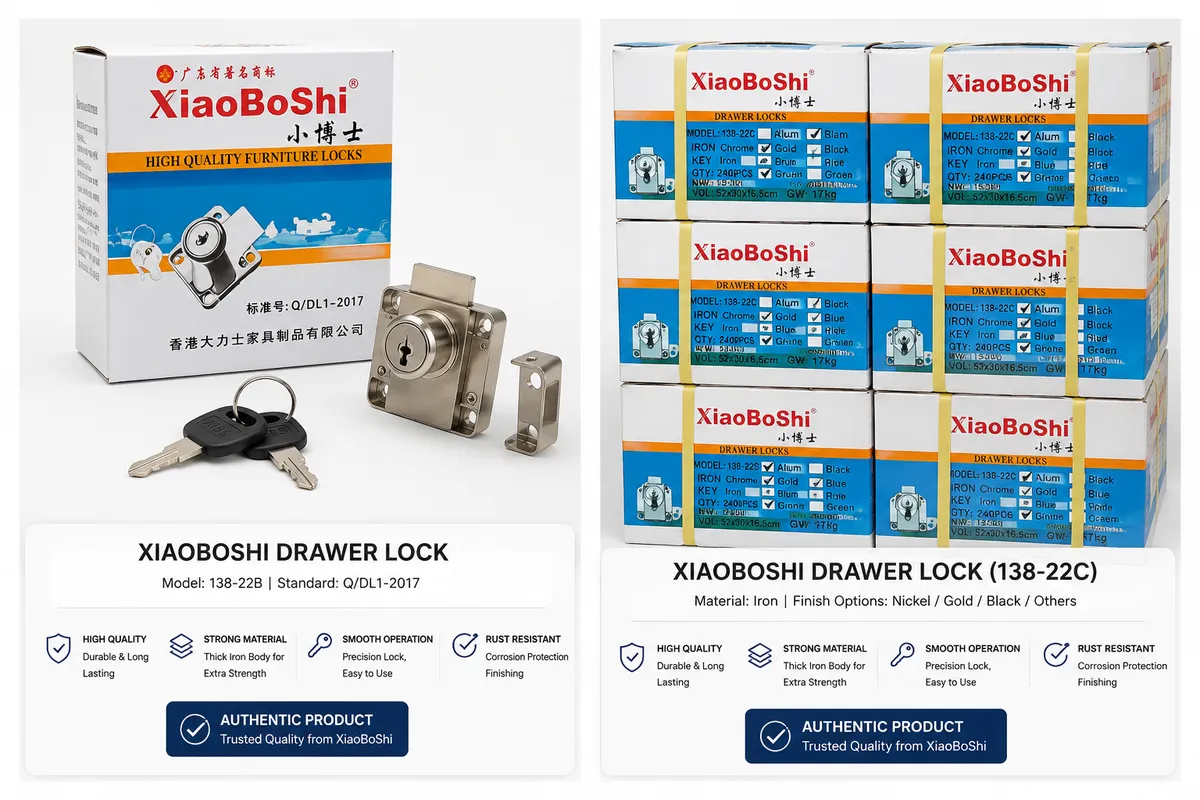 Xiaboshi Drawer Lock